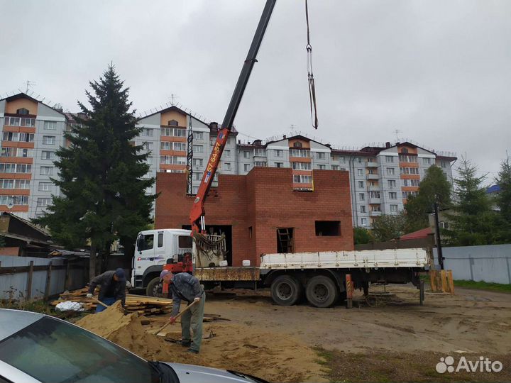 Грузоперевозки. услуги кран борт