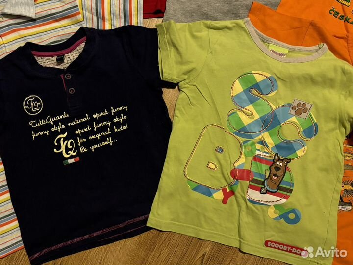 Футболки, водолазки, лонги р. 116