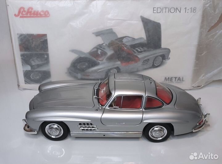 Mersedes 300sl w198 Gullwing schuco 1 18