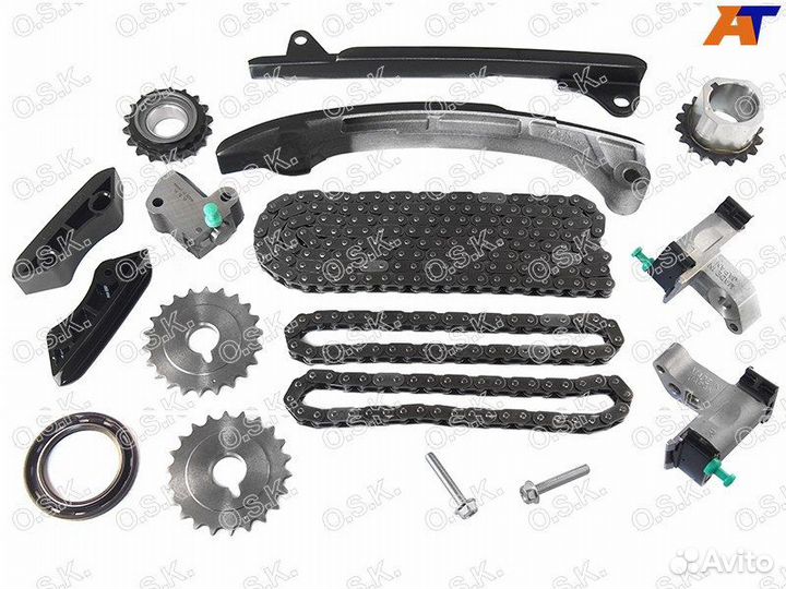 Комплект для замены цепи грм toyota land cruiser p