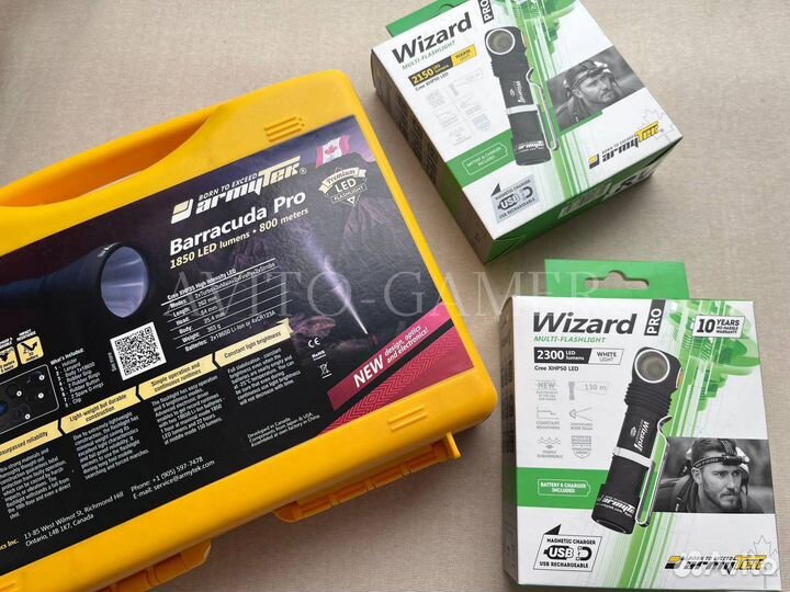 Оригинальные аксессуары для фонарей Armytek. Новые