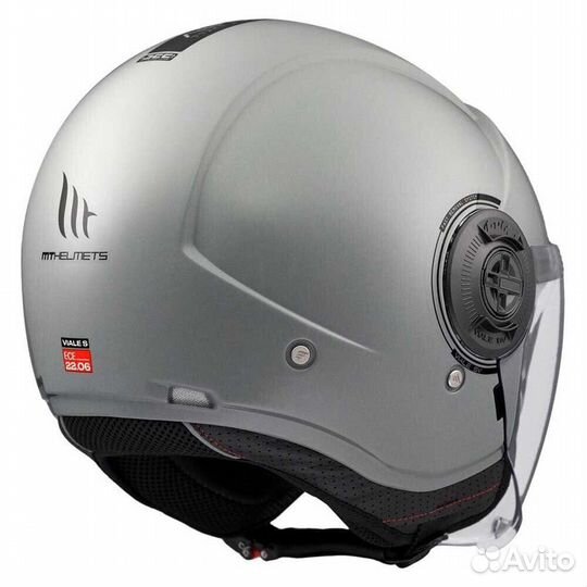 MT Helmets Viale SV S Solid Open Face Helmet Серый