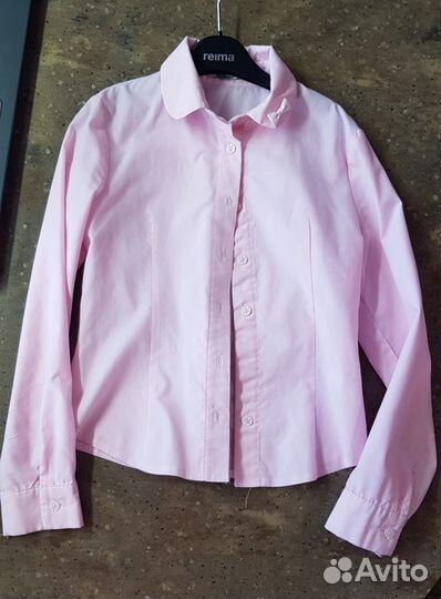 Блузка школьная розовая SkyLake рост 128-134