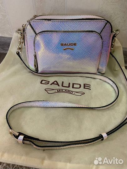 Сумка женская натуральная кожа Италия бренд Gaude