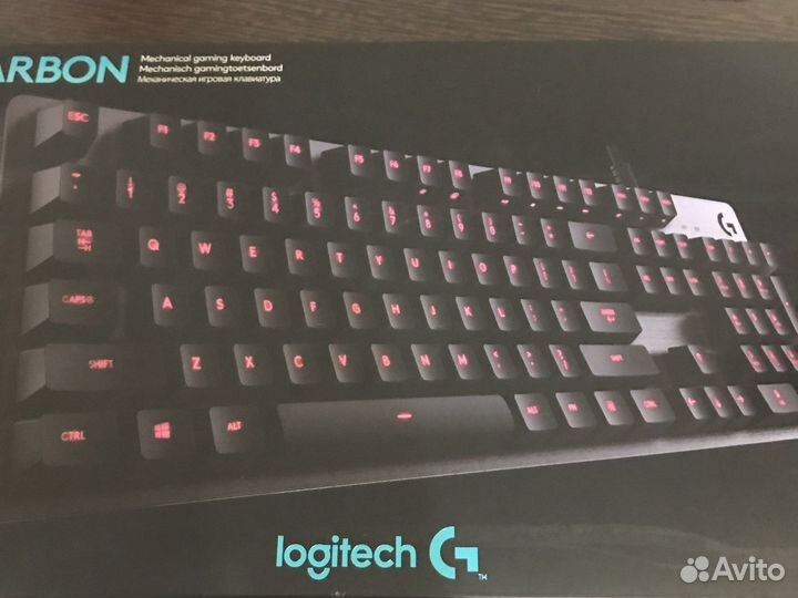 Игровая клавиатура logitech G413 carbon