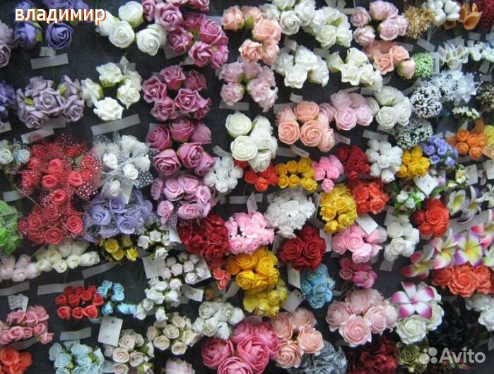 Искусственные цветы оптом новые