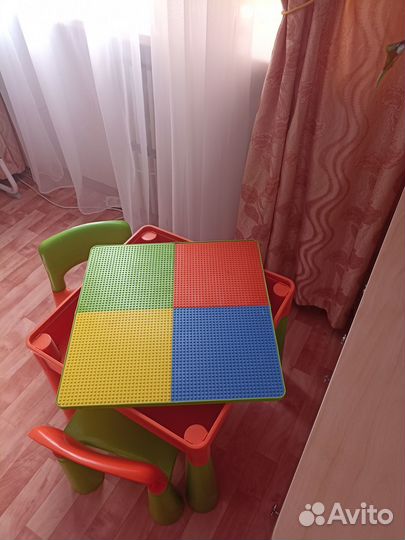 Стол и стулья из IKEA детские