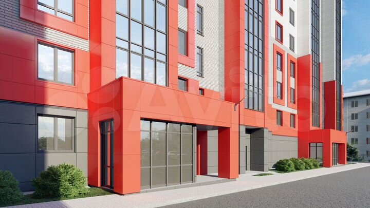 2-к. квартира, 59,6 м², 6/9 эт.