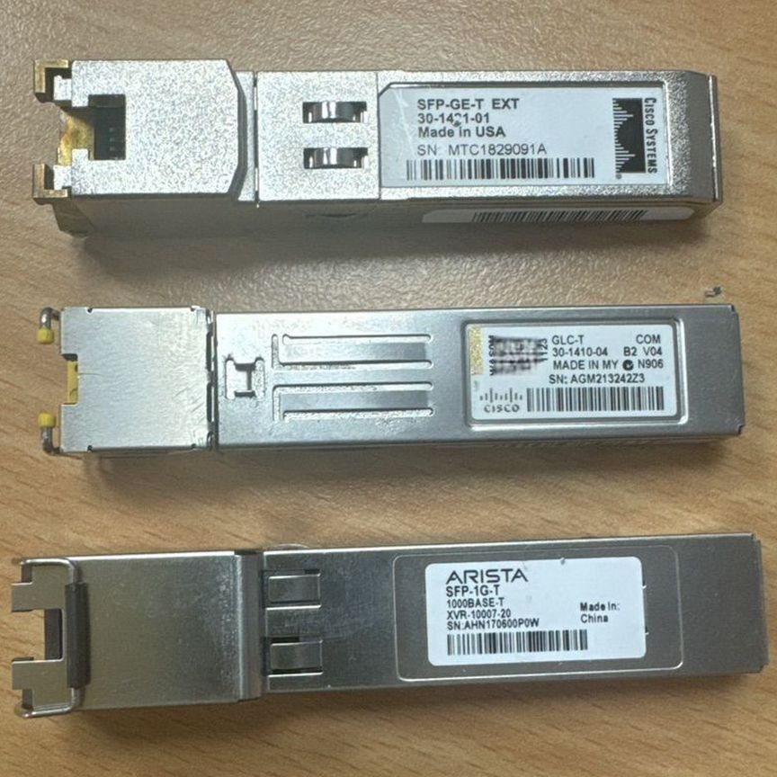 [1000BASE-T] Трансиверы Sfp Rj-45 Rj45 (Glc-Te, Glc-T И Аналоги 1000base-T