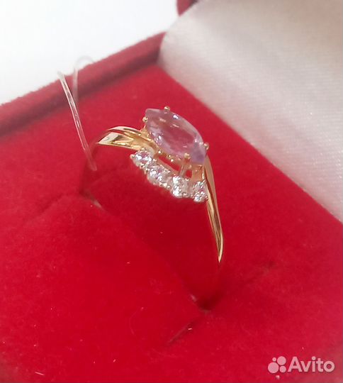 Золотое кольцо новое (арт.114395) Л101Б