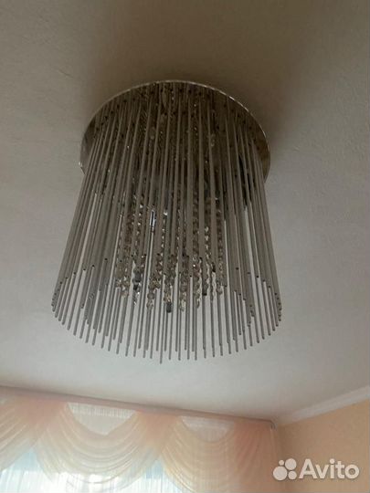 Люстра потолочная бу