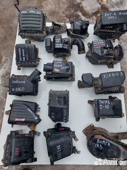 Корпус воздушного фильтра. Воздуховод