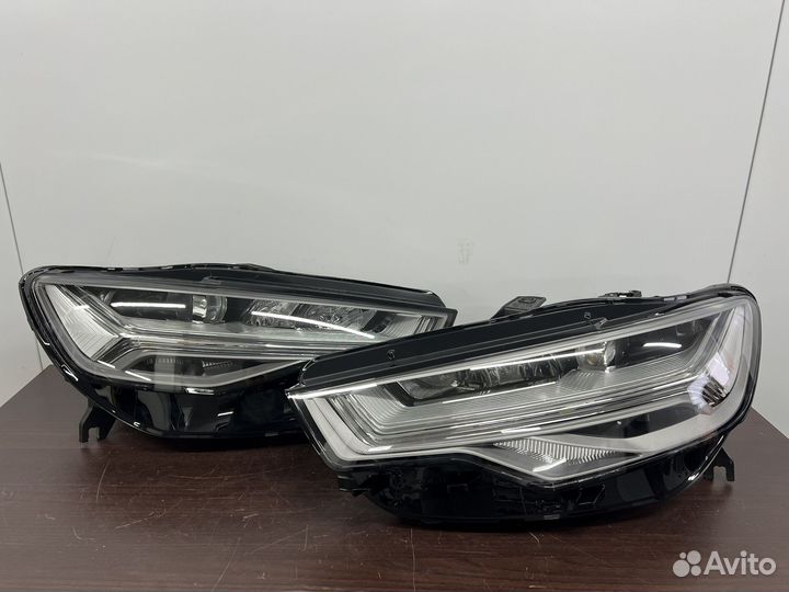 Фары Audi A6 C7 Full LED рестайлинг