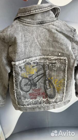 Джинсовый костюм для мальчика