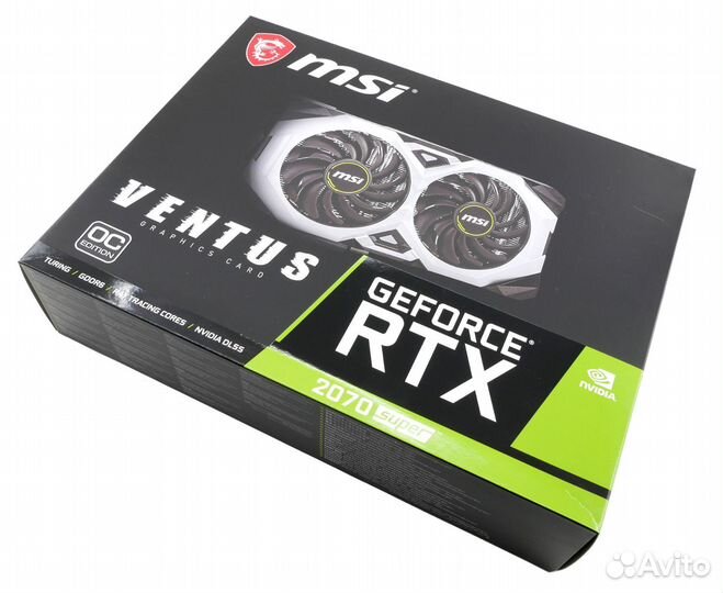 Видеокарта MSI RTX 2070 Super Ventus OC