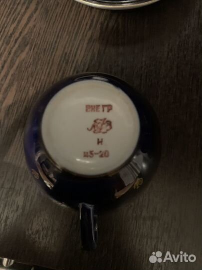 Чашка с блюдцем лфз