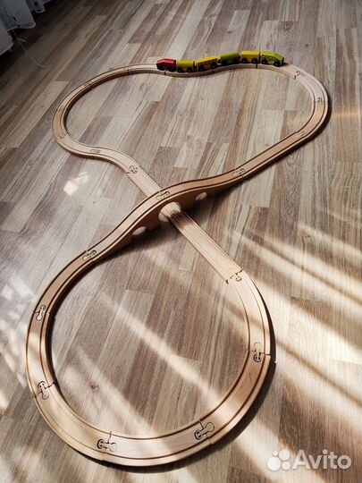 Деревянная железная дорога IKEA