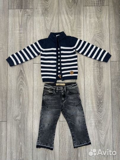 Одежда пакетом на мальчика 86-92 бу