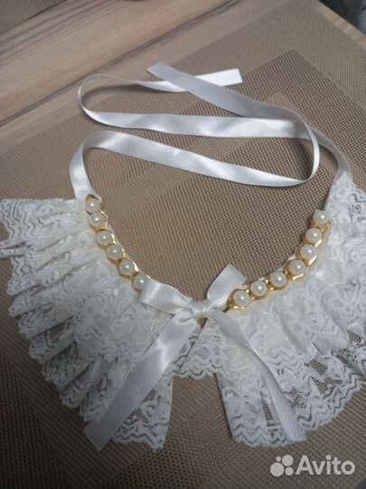 Воротнички кружевные