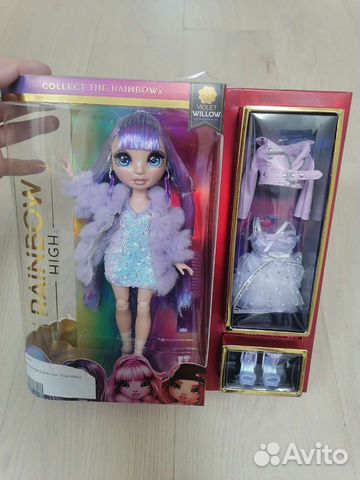 Новая кукла Rainbow High Violet Willow