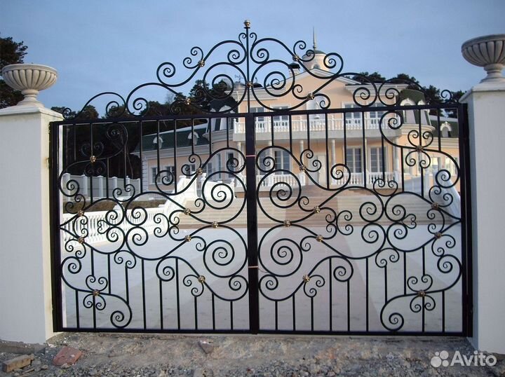 Кованые ворота