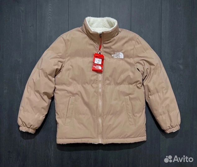 The north face двухсторонняя куртка