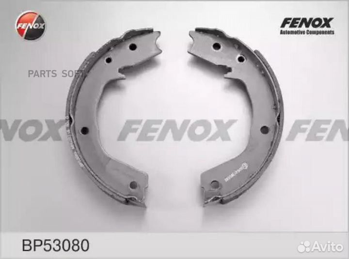 Fenox BP53080 Колодки бараб. mitsubishi pajero 00