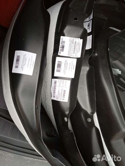 RAV4 комплект подкрылок (4шт.)