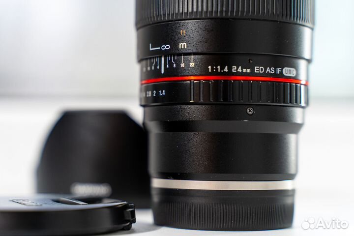 Samyang Optics Объектив Samyang 24mm f/1.4 ED AS I