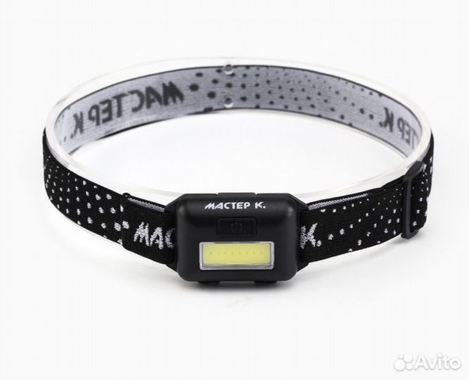 Яркий компакный налобный фонарь, новый