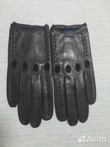 Перчатки женские кожаные новые