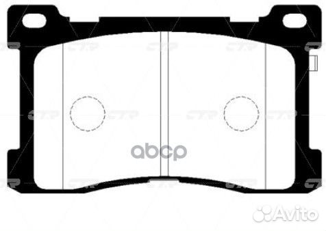 Ckkh-51 Колодки тормозные дисковые перед
