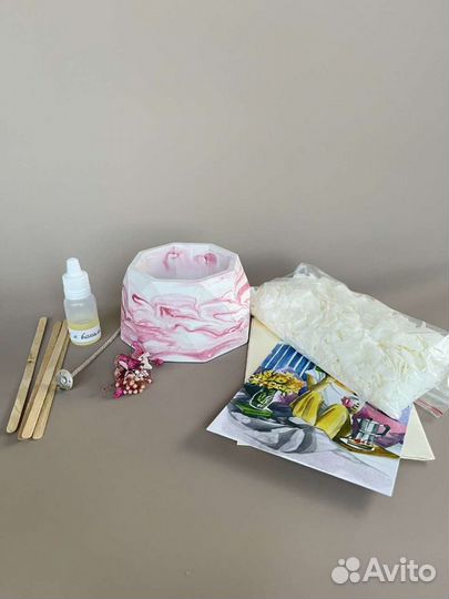 Набор для самостоятельного изготовления свечи