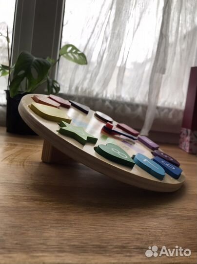 Игра деревянная «изучаем время» bondibom