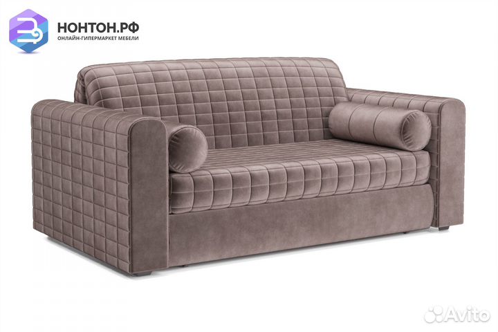 Диван аккордеон Барон №5 коричневый