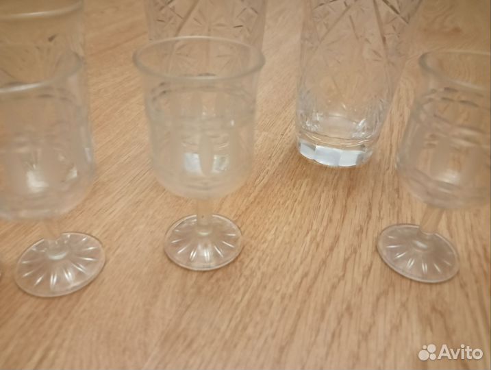 Рюмки и стаканы