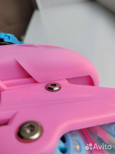 Коньки ледово - роликовые раздвижные 3 в 1 новые