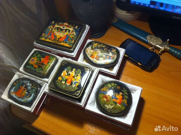 Шкатулка роспись Палех