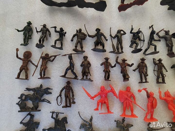 Солдатики пластмассовые СССР