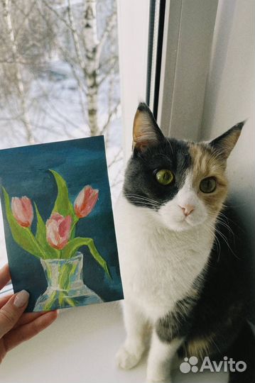 Открытки ручной работы 8 марта