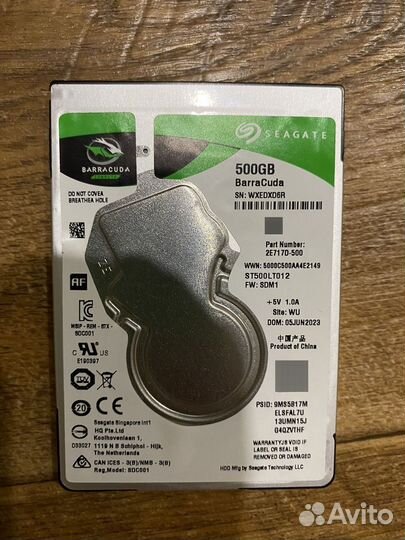 Жесткий диск 500 гб Seagate