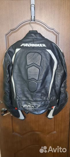 Мотокуртка кожаная Probiker prx 7 50 р-р