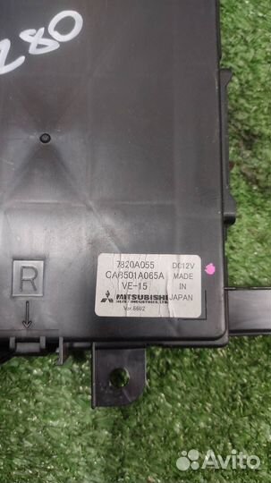 Блок управления отопителем Citroen C-Crosser 2007