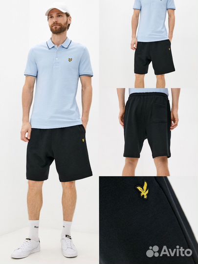 Хлопковые шорты Lyle & Scott (S/M/L/XL/XXL) Ориг