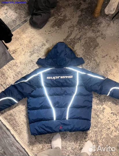 Пуховик Supreme x jordan puffer jacket (Арт.51082)