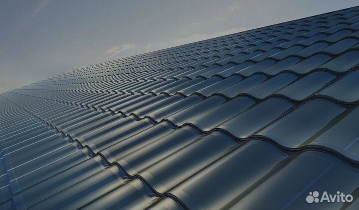 Кровля из металлочерепицы под ключ