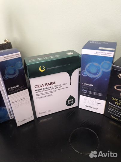Крем,сыворотка,патчи и др. farm stay