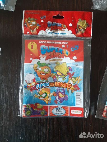 Фигурки суперзингс, superzings