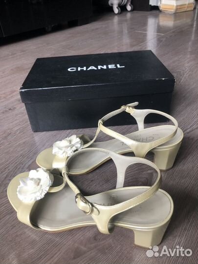 Босоножки женские chanel оригинал 37,5