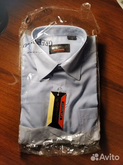 Рубашка школьная в упаковке 164